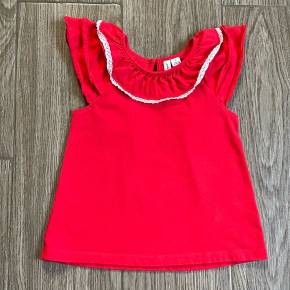 Janie and Jack Other - EUC Janie and Jack Ruffle Collar Blouse